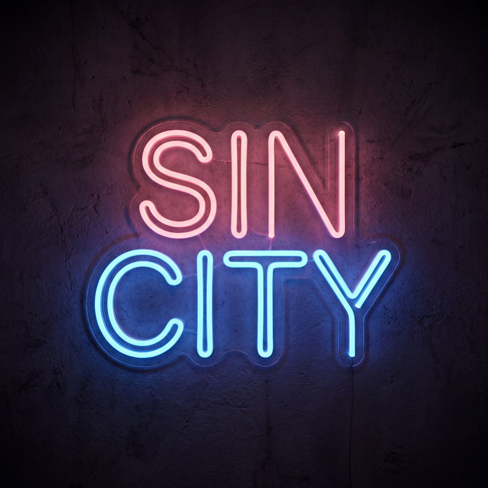 Retro Neon Wall Sign