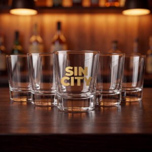 Collector Shot Glass Set of 6