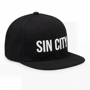 Embroidered Snapback Cap